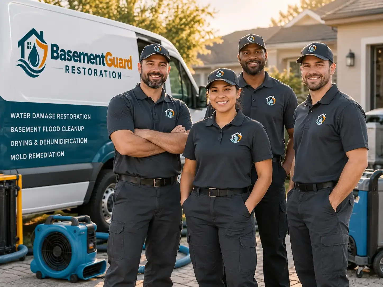 Basement Water Damage Restoration company in Horton, MI